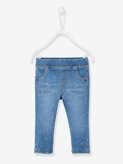 Tregging bébé fille en denim imprimé BASICS - vertbaudet enfant Tregging bébé fille en denim imprimé BASICS - vertbaudet enfant