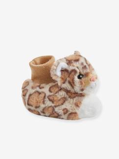Slofjes babyjongen met pluche - vertbaudet enfant Schoenen-Baby schoenen 17-26-Slofjes babyjongen met pluche