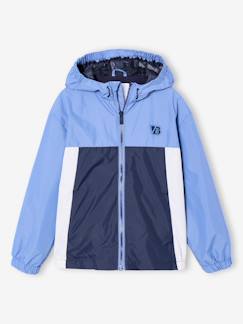 Windjack colorblock voor jongens - vertbaudet enfant