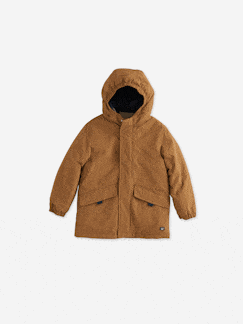 3-in-1 jongensparka met sherpa voering - vertbaudet enfant