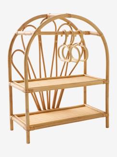 Armoire poupon en rotin - vertbaudet enfant Jouet-Poupons et poupées-Armoire poupon en rotin