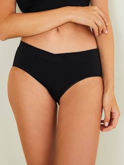 Set met 2 naadloze zwangerschapsshorties van microvezel - vertbaudet enfant Zwangerschapskleding-Lingerie-Set met 2 naadloze zwangerschapsshorties van microvezel