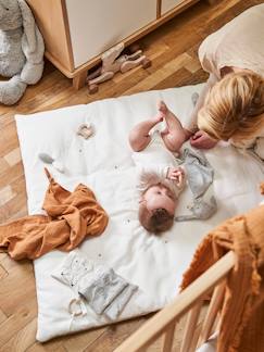 Speelkleed van biologisch katoenen gaas* MINI COMPAGNIE - vertbaudet enfant Speelgoed-Eerste levensjaren-Speelkleden en schommels-Speelkleed van biologisch katoenen gaas* MINI COMPAGNIE
