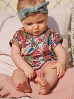 Elastische taille katoengaas baby shorts - vertbaudet enfant Baby-Short-Elastische taille katoengaas baby shorts