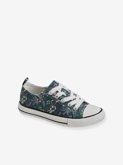Baskets fille en toile fantaisie - vertbaudet enfant -Baskets fille en toile fantaisie