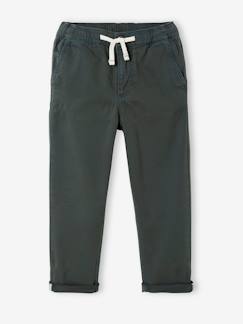 Pantalon esprit chino facile à enfiler garçon - vertbaudet enfant Garçon-Pantalon-Pantalon esprit chino facile à enfiler garçon