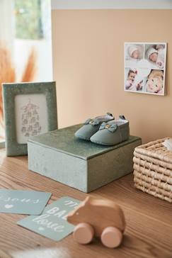Coffret cadeau cadre + boite à compartiments en velours - vertbaudet enfant -Coffret cadeau cadre + boite à compartiments en velours