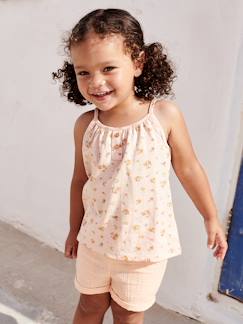 Elastische taille katoengaas baby shorts - vertbaudet enfant Baby-Short-Elastische taille katoengaas baby shorts