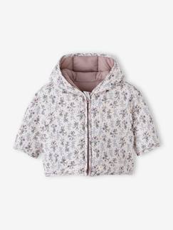 Omkeerbaar donsjack voor baby - vertbaudet enfant Baby-Mantels, combipakje, engelennestje-Omkeerbaar donsjack voor baby