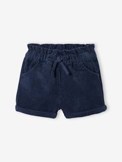 Baby-Short-Corduroy short voor meisjesbaby