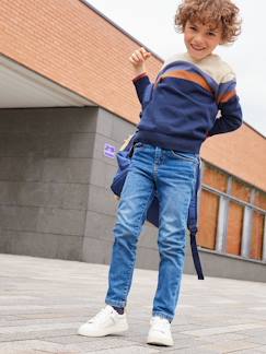 Jean slim MorphologiK MEDIUM "waterless" garçon - vertbaudet enfant -Jean slim MorphologiK MEDIUM "waterless" garçon