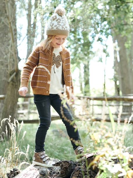Jean slim MorphologiK "waterless" fille tour de hanches MEDIUM avec usures - vertbaudet enfant Fille-Jean slim MorphologiK "waterless" fille tour de hanches MEDIUM avec usures