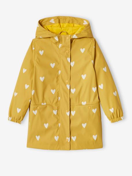 Ciré à capuche imprimé fille - vertbaudet enfant Fille-Manteau, veste-Ciré, trench-Ciré à capuche imprimé fille