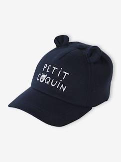Casquette ourson bébé garçon - vertbaudet enfant Bébé-Accessoires-Casquette ourson bébé garçon