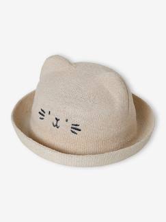Chapeau forme chat bébé fille - vertbaudet enfant Bébé-Accessoires-Chapeau forme chat bébé fille
