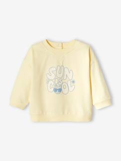 Sweat imprimé bébé - vertbaudet enfant Bébé-Pull, gilet, sweat-Sweat imprimé bébé