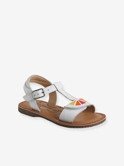 Sandales cuir fille collection maternelle - vertbaudet enfant Chaussures-Chaussures fille 23-38-Sandales-Sandales cuir fille collection maternelle