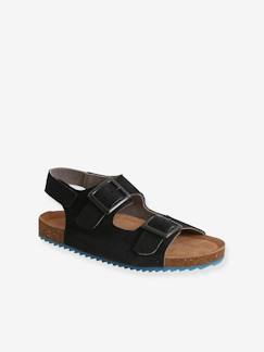 Sandales cuir enfant ouverture totale - vertbaudet enfant -Sandales cuir enfant ouverture totale