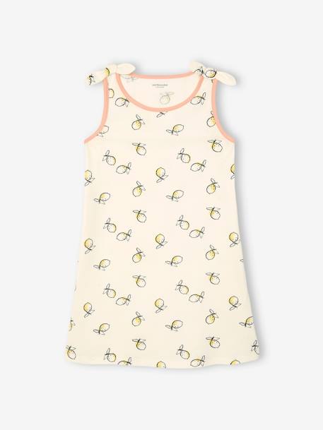 Chemise de nuit fille citrons - vertbaudet enfant Fille-Pyjama, surpyjama-Chemise de nuit fille citrons