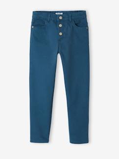 Pantalon Mom MorphologiK Tour de hanches MEDIUM fille - vertbaudet enfant -Pantalon Mom MorphologiK Tour de hanches MEDIUM fille