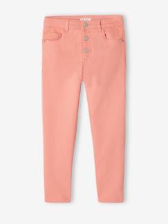 Pantalon Mom MorphologiK Tour de hanches MEDIUM fille - vertbaudet enfant -Pantalon Mom MorphologiK Tour de hanches MEDIUM fille