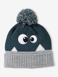 Bonnet monstre garçon - vertbaudet enfant Garçon-Accessoires-Bonnet, écharpe, gants-Bonnet monstre garçon