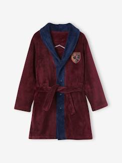 Robe de chambre en maille polaire blason garçon - vertbaudet enfant Garçon-Pyjama, surpyjama-Robe de chambre en maille polaire blason garçon
