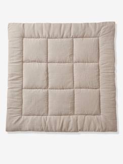 Tapis de sol / Fond de parc uni gaze et percale de coton - vertbaudet enfant Linge de maison et décoration-Tapis de sol / Fond de parc uni gaze et percale de coton