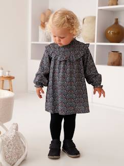 Babyjurkje met smokwerk met ruches - vertbaudet enfant Baby-Rok, jurk-Babyjurkje met smokwerk met ruches
