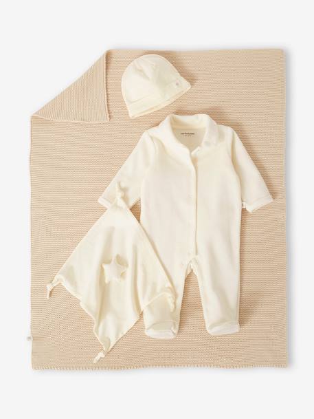 Coffret naissance 4 pièces bébé - vertbaudet enfant Bébé-Coffret naissance 4 pièces bébé