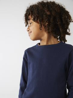 Pull couleur Basics personnalisable garçon - vertbaudet enfant Garçon-Pull, gilet, sweat-Pull-Pull couleur Basics personnalisable garçon