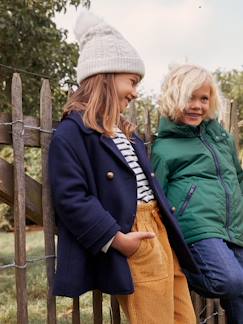 Set muts + snood + handschoenen of wanten van kabelbreisel voor meisjes - vertbaudet enfant Meisje-Accessoires-Meisjesmuts, sjaal, handschoenen-Set muts + snood + handschoenen of wanten van kabelbreisel voor meisjes