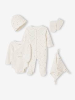 Kit naissance 6 pièces et sa valisette - vertbaudet enfant Bébé-Ensemble-Kit naissance 6 pièces et sa valisette