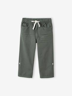 Pantacourt indestructible transformable en bermuda garçon - vertbaudet enfant Garçon-Pantalon-Pantacourt indestructible transformable en bermuda garçon