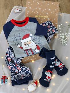 Coffret noël pyjama + chaussettes garçon - vertbaudet enfant -Coffret noël pyjama + chaussettes garçon