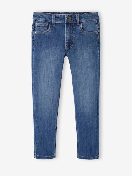 Jean slim indestructible "waterless" garçon - vertbaudet enfant Jean slim indestructible "waterless" garçon - vertbaudet enfant