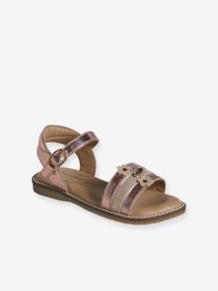 Sandales cuir enfant collection maternelle - vertbaudet enfant Chaussures-Chaussures fille 23-38-Sandales-Sandales cuir enfant collection maternelle
