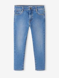 Jean slim MorphologiK LARGE "waterless" garçon - vertbaudet enfant -Jean slim MorphologiK LARGE "waterless" garçon