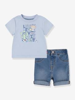 Baby-Short-Jongensset met short + T-shirt Levi's®