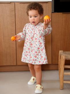 Babyjurkje met smokwerk - vertbaudet enfant Baby-Rok, jurk-Babyjurkje met smokwerk