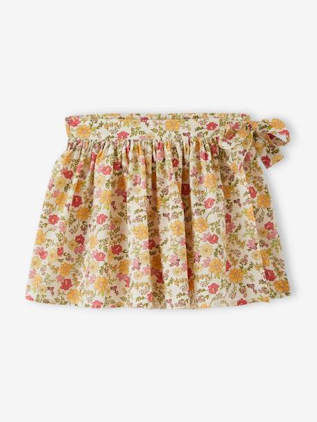 Jupe-short imprimée fille - vertbaudet enfant Fille-Short-Jupe-short imprimée fille