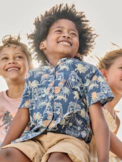Chemise motifs surf garçon - vertbaudet enfant Garçon-Chemise-Chemise motifs surf garçon