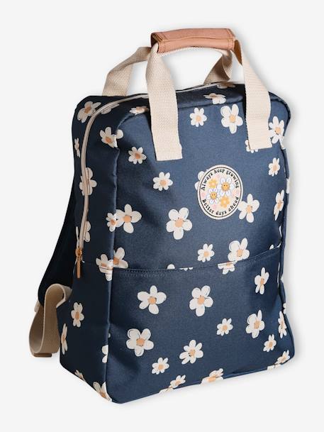 Sac à dos marguerites fille - vertbaudet enfant Fille-Accessoires-Cartable, trousse-Sac à dos marguerites fille