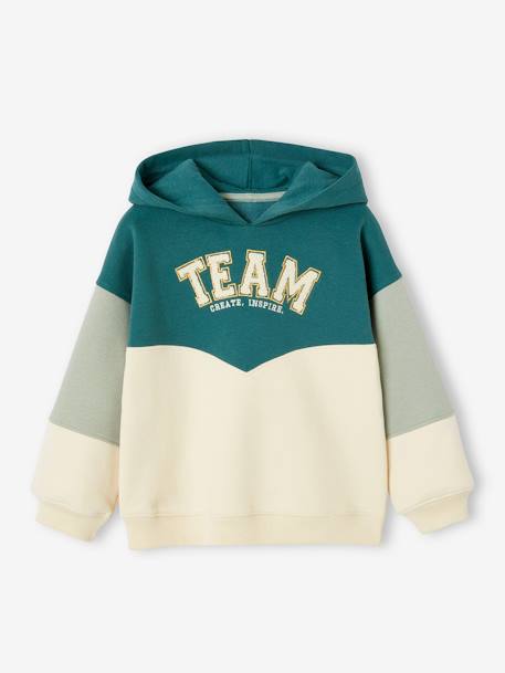 Sweat à capuche effet colorblock sport fille - vertbaudet enfant Fille-Collection sport-Sweat à capuche effet colorblock sport fille