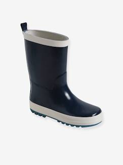 Bottes de pluie réfléchissantes enfant - vertbaudet enfant Chaussures-Chaussures garçon 23-38-Bottes de pluie-Bottes de pluie réfléchissantes enfant