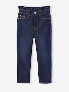 Jean Mom poches coeur au dos fille - vertbaudet enfant Jean Mom poches coeur au dos fille - vertbaudet enfant