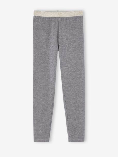 Legging Basics fille ceinture irisée - vertbaudet enfant Fille-Pantalon-Legging Basics fille ceinture irisée