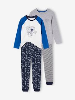 Lot de 2 pyjamas motifs "space explorer" garçon - vertbaudet enfant Garçon-Pyjama, surpyjama-Lot de 2 pyjamas motifs "space explorer" garçon
