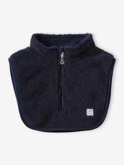 Cache-cou en sherpa garçon - vertbaudet enfant Garçon-Accessoires-Bonnet, écharpe, gants-Cache-cou en sherpa garçon