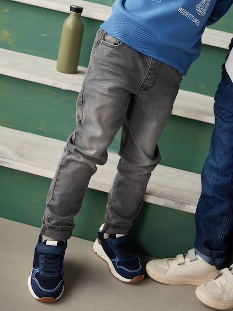 Jean slim Basics à enfiler - vertbaudet enfant Jean slim Basics à enfiler - vertbaudet enfant
